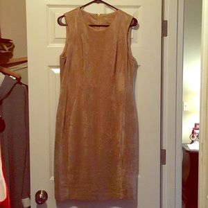 Calvin Klein Suede dress
